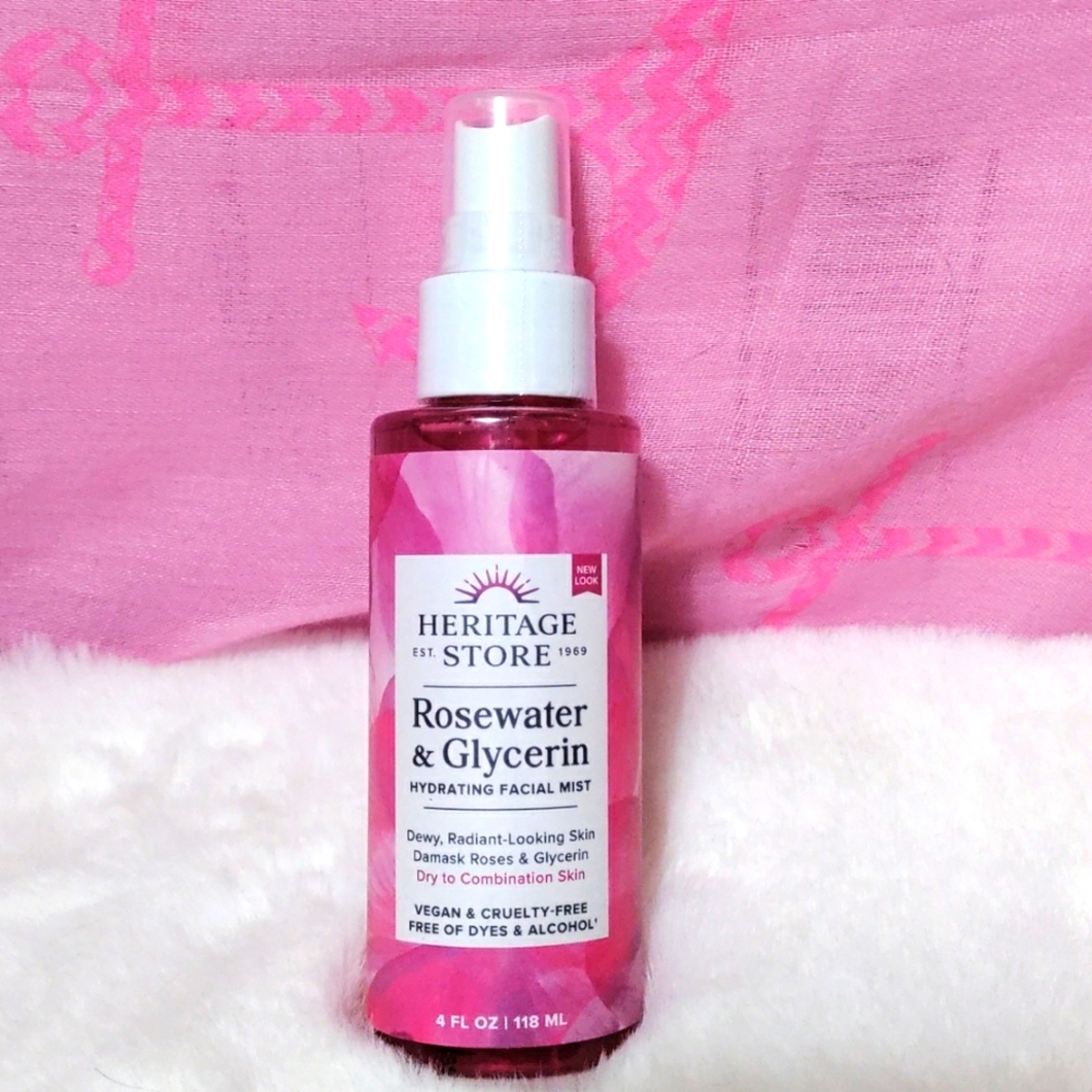 Heritage Store Rose & Glycerin Hydrating Facial